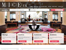 Tablet Screenshot of miceuk.com